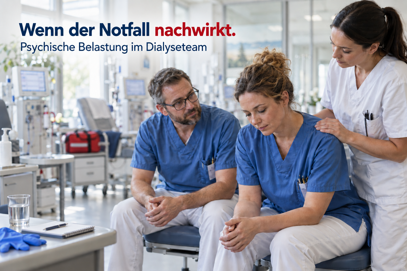 Psychische Belastung bei Notfallsituationen in der Dialyse: Wenn aus professioneller Verantwortung persönliche Betroffenheit wird